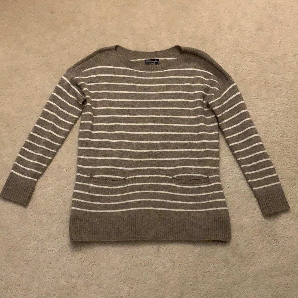 Abercrombie striped sweater